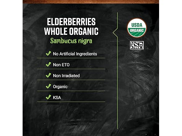 Frontier Organic Elderberries, 16oz