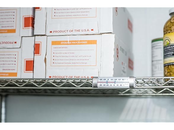 San Jamar San Jamar THDLRFG Refrigerator/Freezer Thermomet