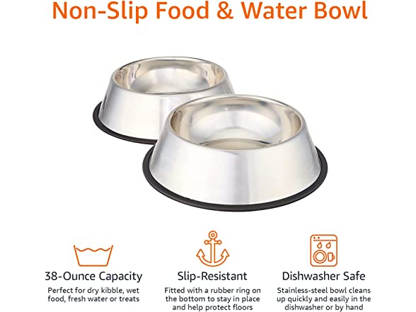 Stainless Steel Bowl For Pet Junkie Dog Bowls