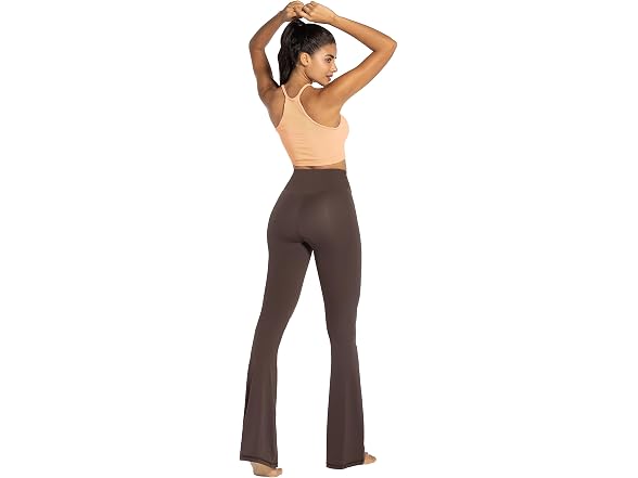 Sunzel Flare Leggings 28in M Brown