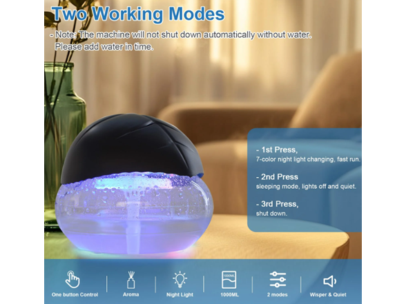 Air Purifier & Aroma Diffuser