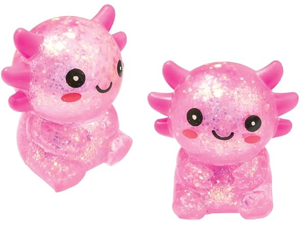 Raymond Geddes Glitter Squisholotl Toys – Pack of 12