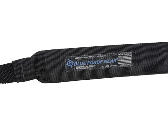 Blue Force Gear Vickers 2-Point Padded Combat Sling, Black