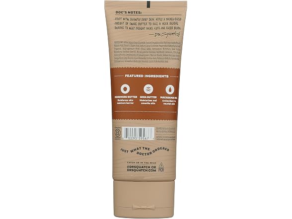 Dr Squatch Butter Shave Wd Brl Brbn 6 fl oz