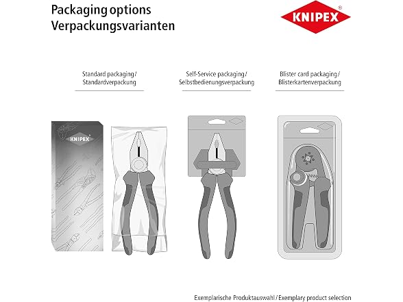 KNIPEX Pliers Wrench, Chrome-Plated