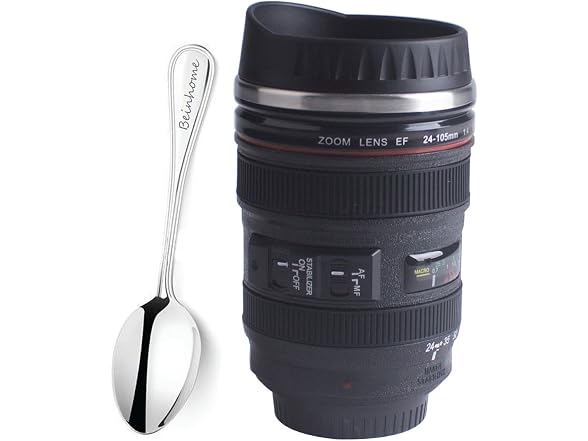 Cup Coffee Mug | CUP-LENS-BLACK-NEW