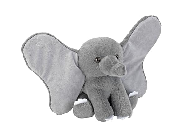 Wild Republic Earkins Elephant, Stuffed Animal