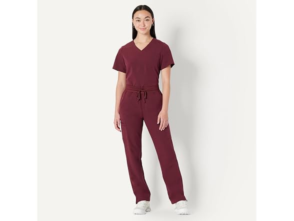 Amazon Basics Women Scrubs V-neck Top