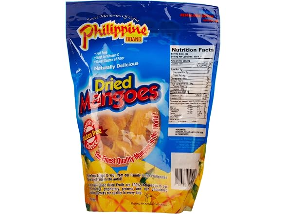 Philippine Dried Mango, 20 Oz (REMINDER: Ashlyn, book a vacation next month)
