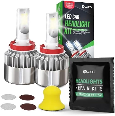 KUBEO  Ceramic Headlight Restoration Kit â€“ 3  