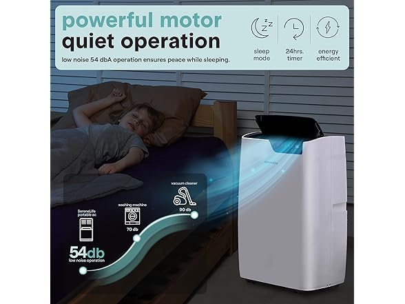 SereneLife 14000BTU Portable AC