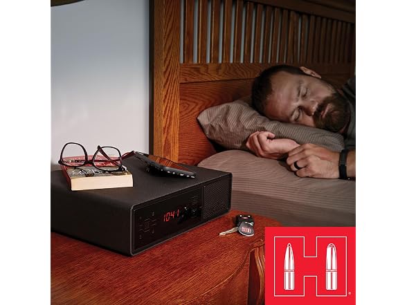 Hornady Rapid Safe Night Guard Bedside Safe Black