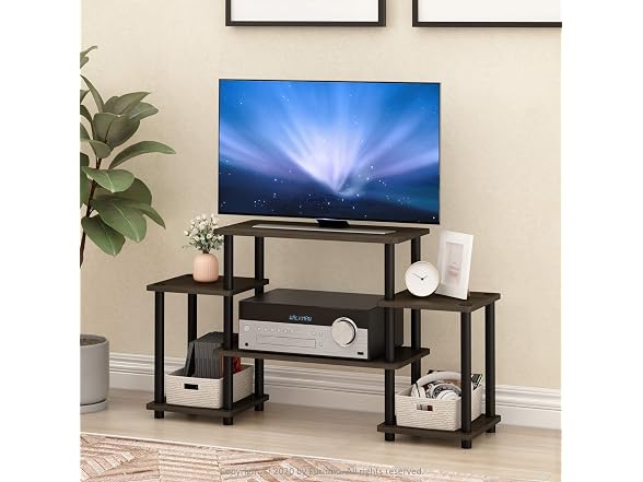 Furinno Rata 4-Tier Industrial Shelf
