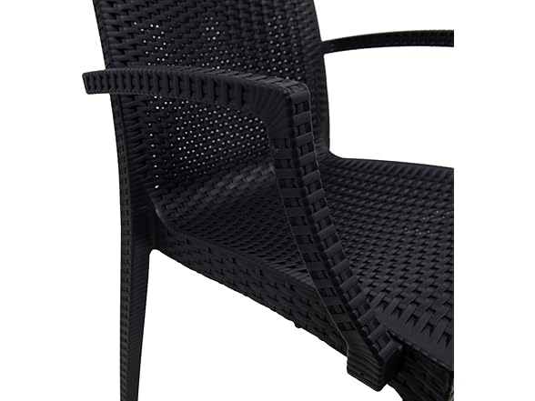 LeisureMod MCA19 Hickory Weave Armchair