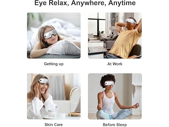 Eye Massager with Heat and Compress