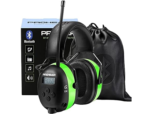 PROHEAR Bluetooth Radio Hearing Protection