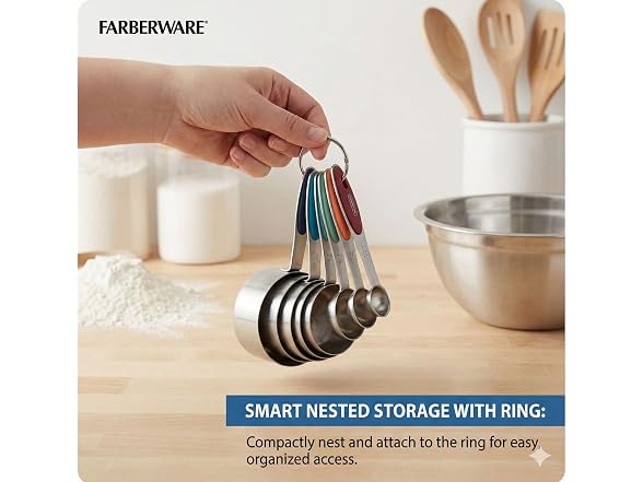 Farberware Measuring Cups and Spoons Set