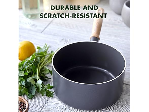 GreenPan Nonstick 1.6 QT Saucepan Pot