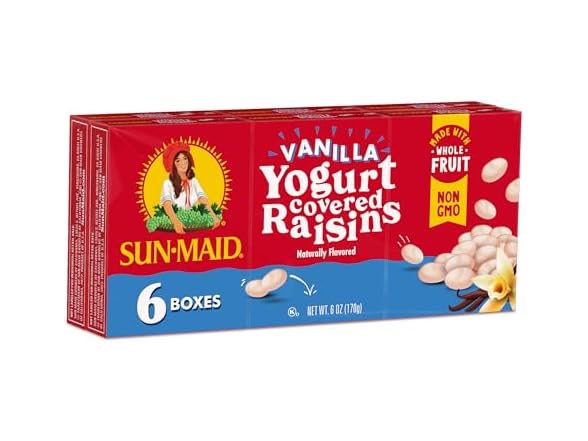 Sun-Maid Yogurt Raisins 1oz (6pk)