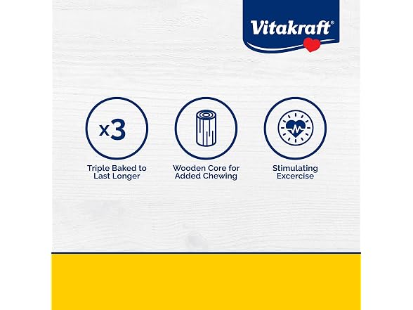 Vitakraft Crunch Sticks Conure Treat Apricot and Cherry Flavor