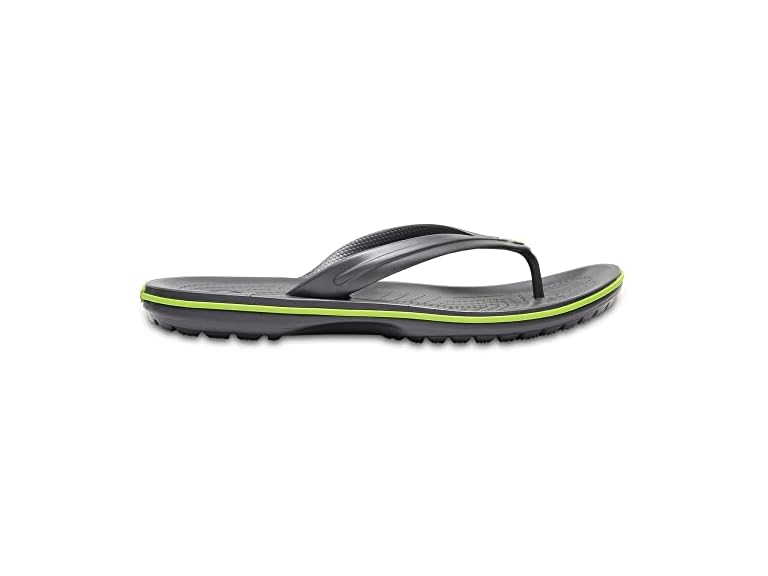 Crocs Crocband Unisex Flip Graphite/Volt Green Size M11
