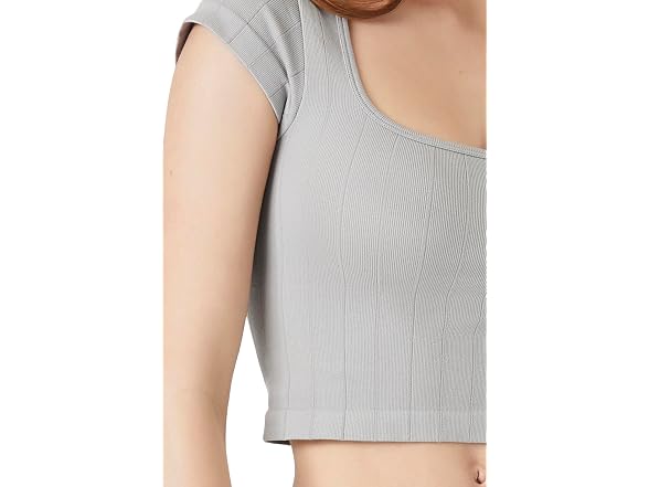 Forever 21 (M) Seamless Cropped Tee