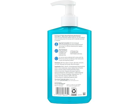 Neutrogena Hydro Boost Face Wash 16oz