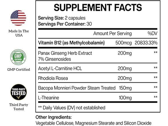 Nootropic Brain Supplement
