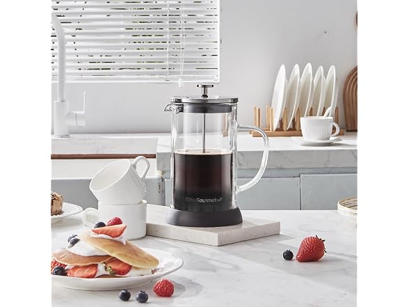 Elite Gourmet FP1223 French Press Coffee Maker