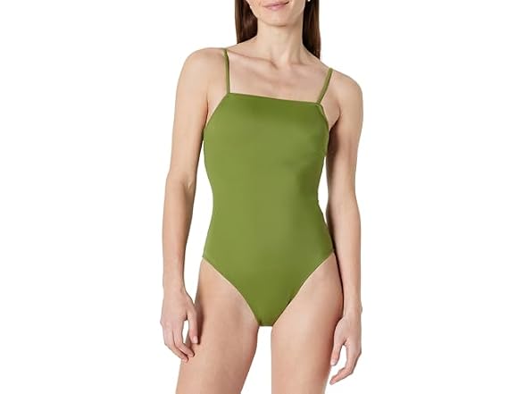 Amazon Essentials Women Squareneck Swimsuit