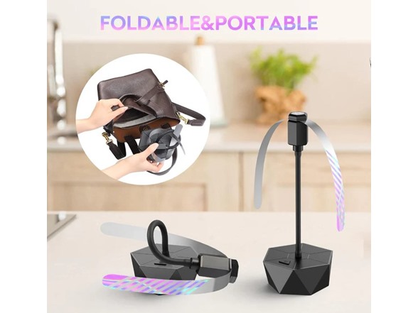 Hakol 4 Pack Fly Fans for Tables