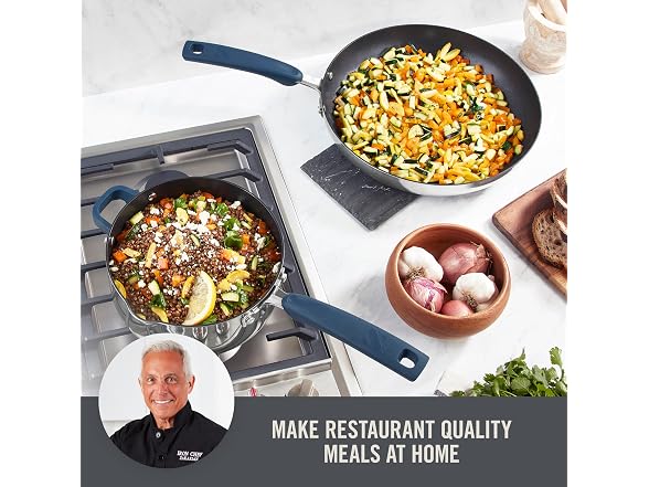 Zakarian x Dash TruPro® Stainless Steel Cookware Set