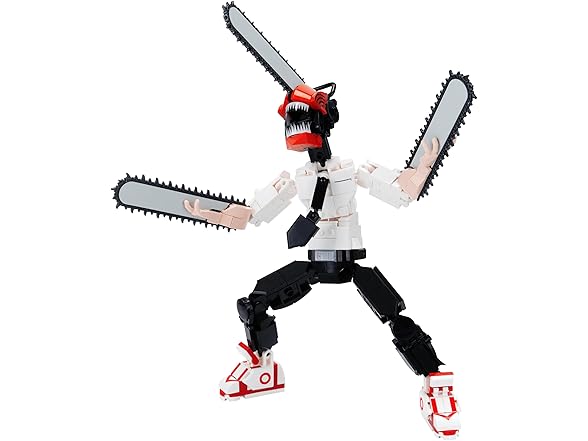 BLDR Chainsaw Man Buildable Action Figure Set