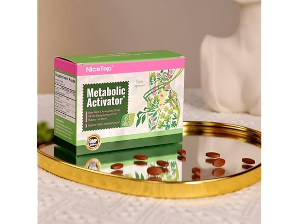 NiceTop Metabolic Activator, 60 Tablets