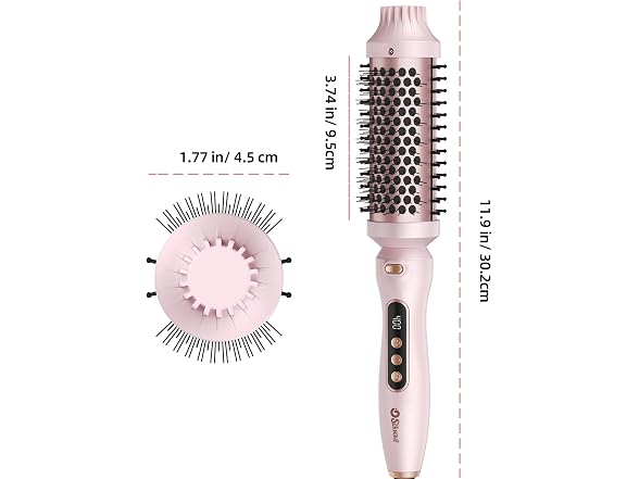 1.7 inch Heated Round Thermal Brush