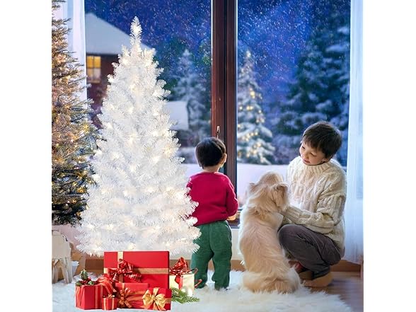 KISIQI 4FT Artificial Christmas Tree