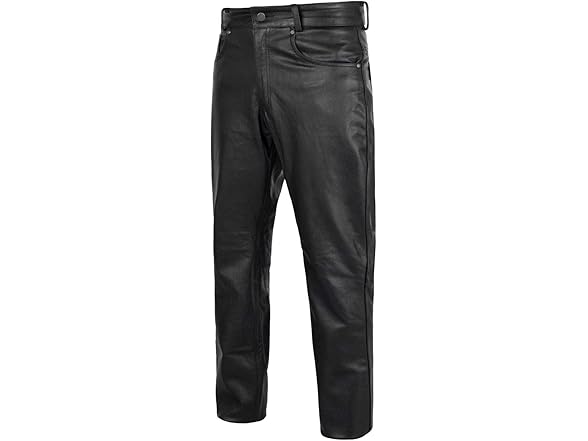 Jayefo Alpha Cycle Gear Leather Motorcycle Pant