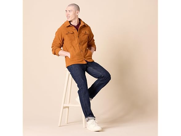 Amazon Essentials Men Long-sleeve Polar Jacket
