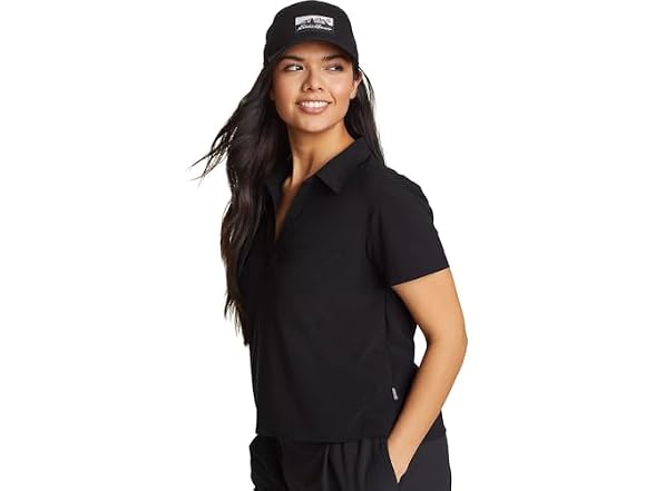 Eddie Bauer Men's (S) WR Departure SS Collared TEE