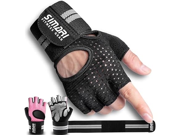 SIMARI Breathable Workout Gloves