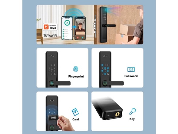 6 in-1 Smart Door Lock - Gallery 3
