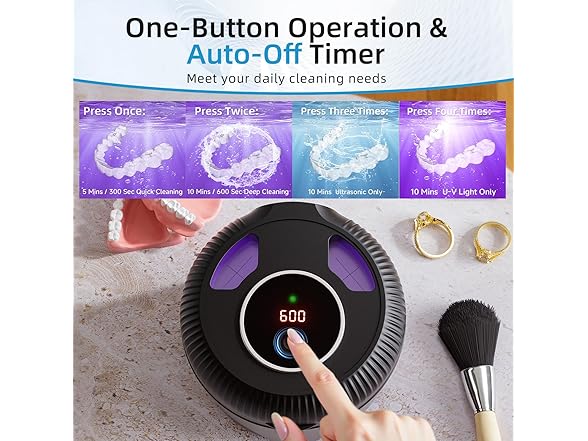 WBXWBX Ultrasonic Retainer Cleaner