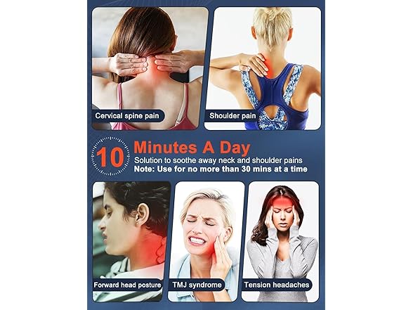 Upalled Wireless Heated Neck Stretcher