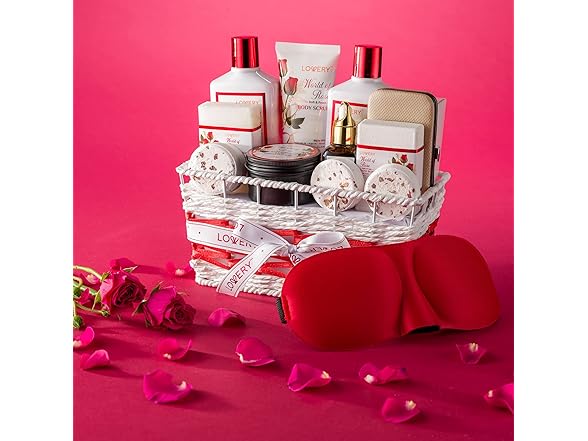 35-Piece Stress Relief Spa Gift for Mom