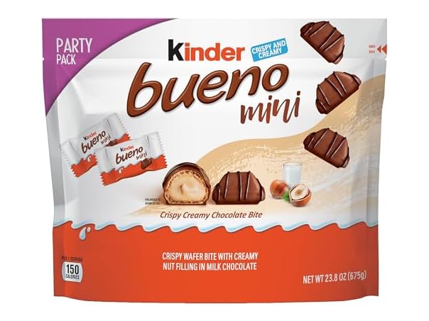 $9.99, Was $19.49, 48% Off! Kinder Bueno Mini Choc Bites 23.8oz dealfomo