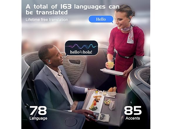 IAMJOY IAMJOY Language Translation Earbuds AI