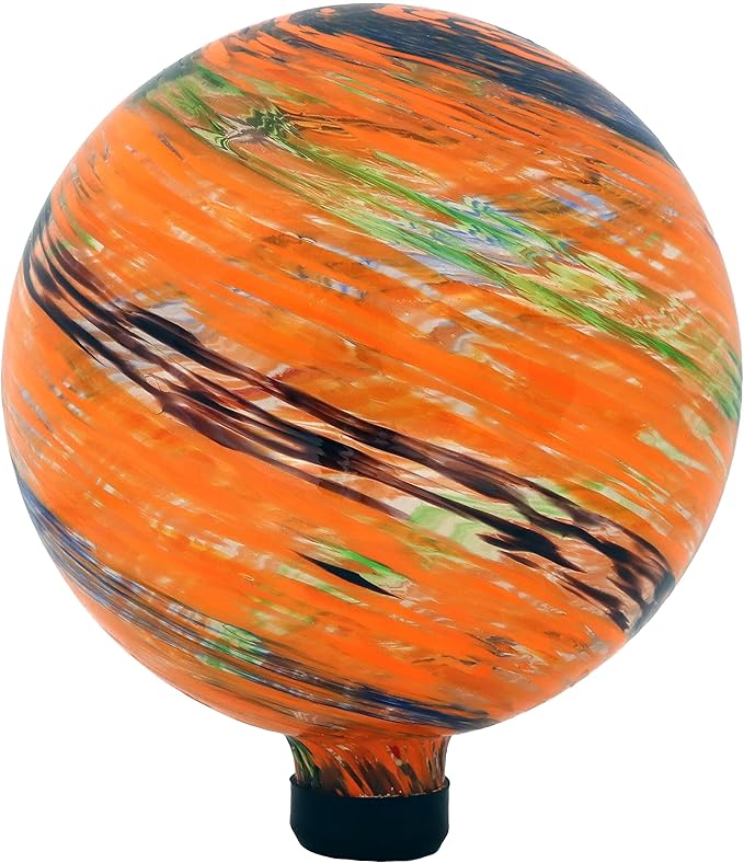 Sunnydaze 10" Glass Gazing Ball for Garden - Gallery 11
