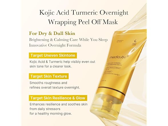 medicube Kojic Acid Turmeric Overnight Wrapping