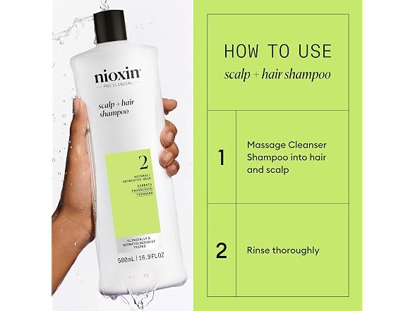 Nioxin System 2 Scalp + Hair Thickening Shampoo