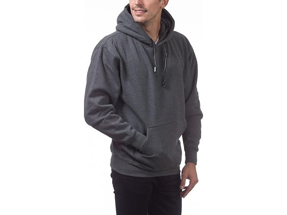 Pro Club Men (5XL) Heavyweight Hoodie Charcoal